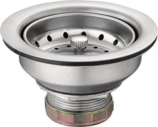 Moen 22036 Stainless Steel 3-1/2" Basket Strainer - Stainless