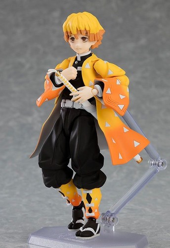 Max Factory Figma Demon Slayer Kimetsu No Yaiba Zenitsu Agatsuma DX Edition - Picture 6 of 17