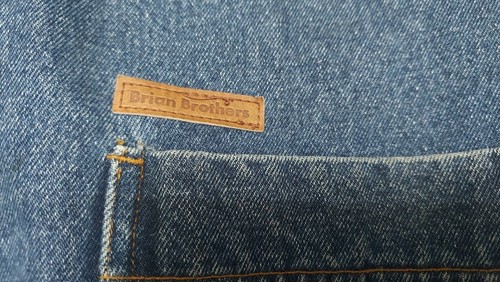 Herren Vintage Chore Jacke Oversize Denim Jeans Railroad Engineer Gr. M - Bild 6 von 7