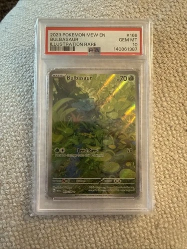 Bulbasaur 166/165 Sv: Scarlet & Violet 151 Holo PSA 10 151 📈