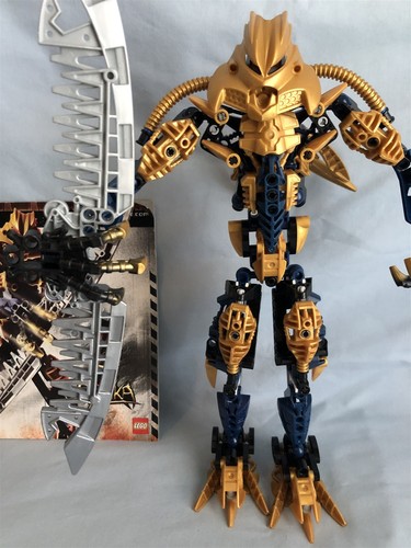 LEGO set 8734 Brutaka BIONICLE 100% complete NO instructions Titans Warriors - Picture 4 of 9