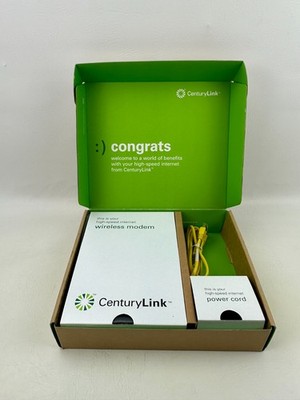 CenturyLink Zyxel C3000z DSL Router W/ AC Power Cord + Ethernet New Open Box