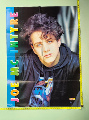 JOE MC INTYRE CIOE ORIGINAL 90s VINTAGE POSTER NEW NEVER ATTACHED