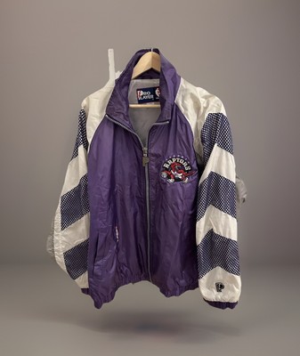 Pro Player Jacke Toronto Raptors   Size L NBA   Vintage Starter JACKET 90s