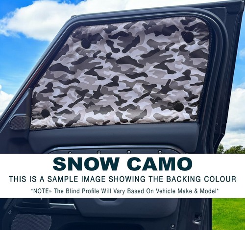 Thermal Blinds For Volkswagen Beetle (1964-Now) 3 Door CAMO - Picture 8 of 13