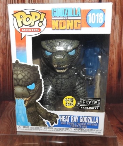 Funko Pop 1018! Raggio termico in vinile Godzilla gitd (si illumina al buio) - FYE escluso - Foto 1 di 8