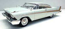 Amt 125 Scale 1957 Plymouth Fury White John Klaver Pro-built Model Kit