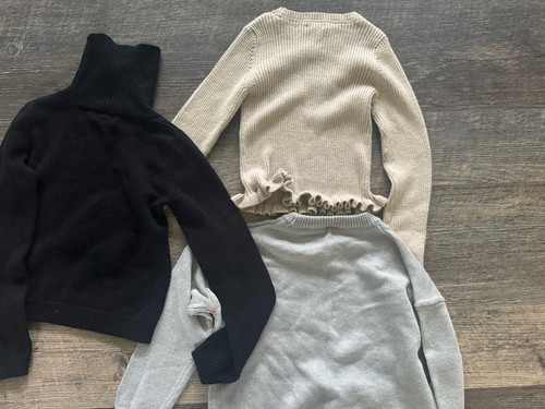 3 Piece Sweater Bundle Lot Girls Size 7-8 years Medium Cynthia Rowley - Picture 2 of 5