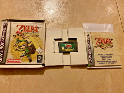 The Legend of Zelda Minish Cap CIB 2 HANDBÜCHER Nintendo Gameboy Advance GBA ...