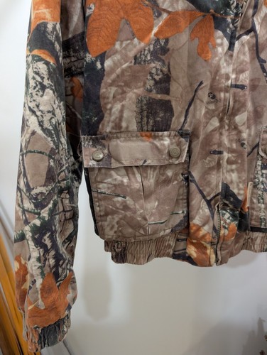 Outfitters Ridge RealTree Hardwoods Camo Hunting Jacket Hooded YOUTH XXL (18) - Picture 7 of 20