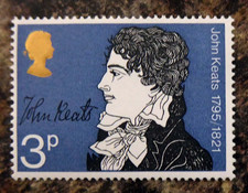 GB 1971 Literary  Phosphor Omitted  Variety U/M GW268