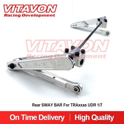 Vitavon Cnc Alu7075  Redesigned Rear SWAY BAR For Traxxas UDR 1/7