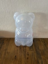 New Way To Celebrate Valentine’s Day White Clear Gummy Bear Container