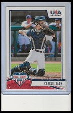 2019 Panini Stars & Stripes USA Baseball #63 Charlie Saum