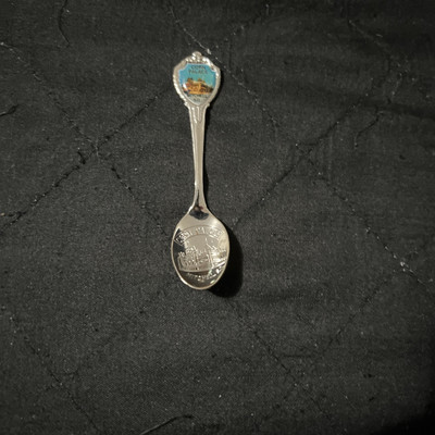 Vintage Souvenir Spoon US Collectible Corn Palace Mitchell South Dakota 1990