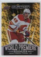 2023 Upper Deck Ovation World Premiere Gold 15/299 Jakob Pelletier #WP-32 0nr3