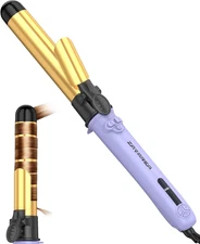 Rotating Curling Iron,  1 1/4 Inch Automatic Curling Iron Self Curling Wand with