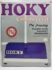 NEW Vintage Original HOKY Floor And Carpet Sweeper Model 24S Blue Japan