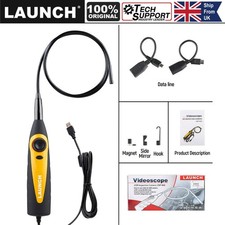 LAUNCH VSP-600 Endoscope HD Videoscope Borescope Snapshot USB Cable For View