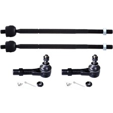 For 1997-1999 Dodge Dakota 4 Pcs Front Steering Inner Outer Tie Rod End Kits