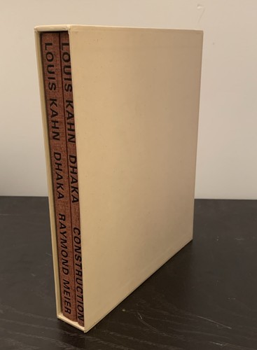 Louis Khan Dhaka - Construction / Louis Khan Dhaka - Raymond Meier 2 Volume Set - Bild 1 von 6