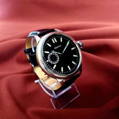 Zenith Vintage Swiss Watch Military WW2 Marriage Men's Wrist Watch Serviced - Picture 3 of 14