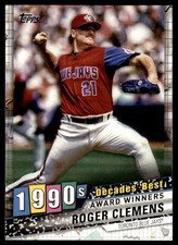 2020 Topps Series 1 #DB-64 Roger Clemens Decades' Best   Toronto Blue Jays