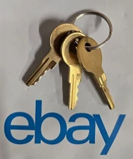 109E 3 keys Hon/ESP/Office Depot file cabinet/office desk keys cut to code 109E