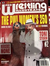 Pro Wrestling Illustrated magazine Holiday 2025 Toni Storm, Mercedes Mone