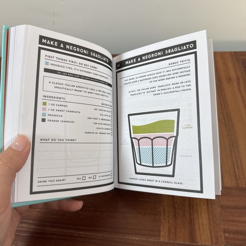 Bar None Drink Journal - Diary By Brass Monkey - VERY GOOD - Picture 5 of 5