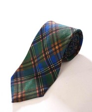  125 POLO RALPH LAUREN - Wool MADE IN ITALY Plaid - 3.5" Tie