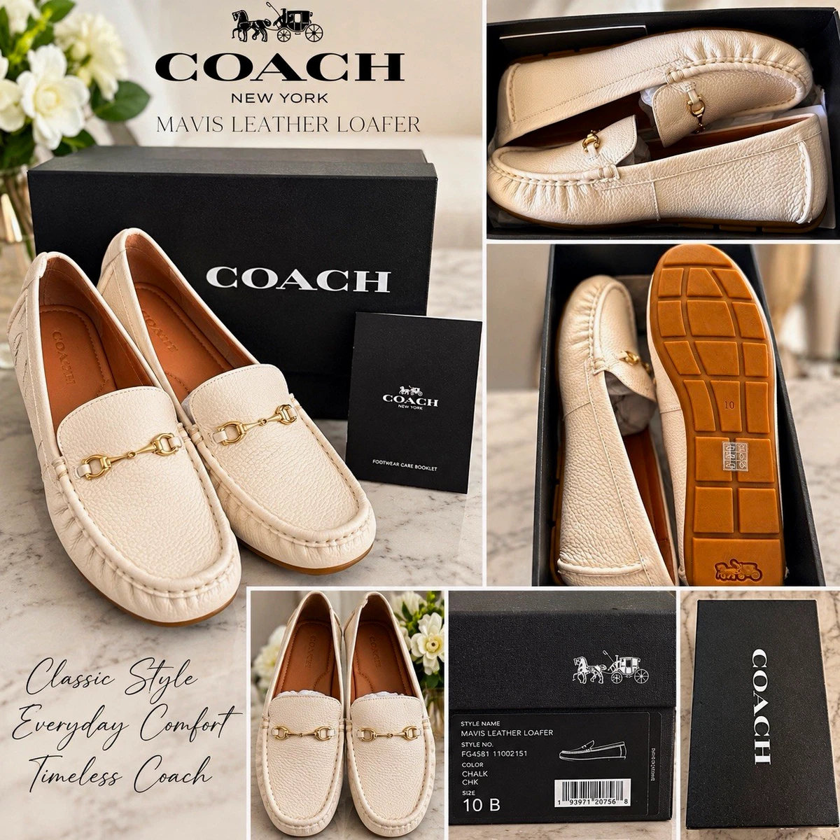 Coach White Shoes for Women for sale | eBay