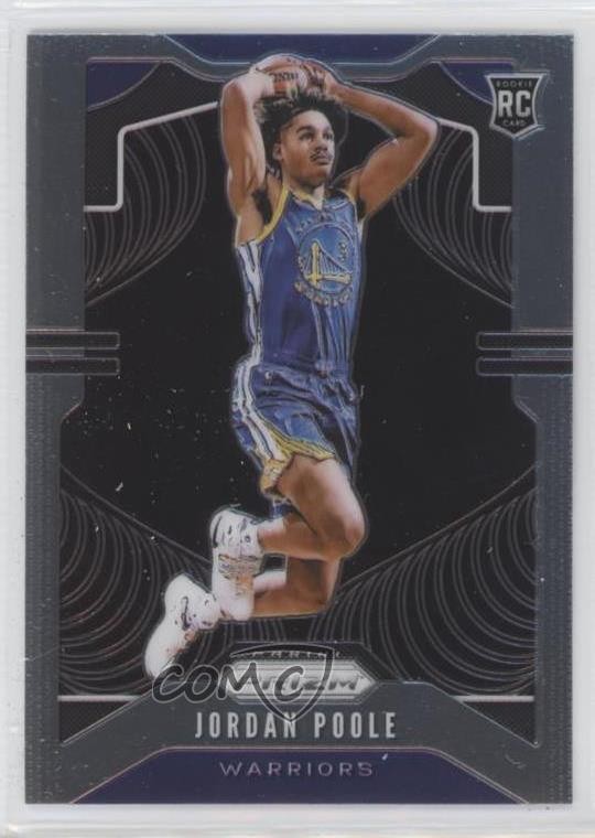 2019-20 Panini Prizm Rookie Jordan Poole #272 Rookie RC 0d1a