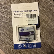 Dogfish Compact Flash Memory Card 2GB Industrial CF Type I Card FAT16 for Indust