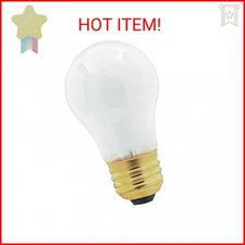 Seneca River Trading Universal Frosted Appliance Light Bulb, 40 Watt Incandescen