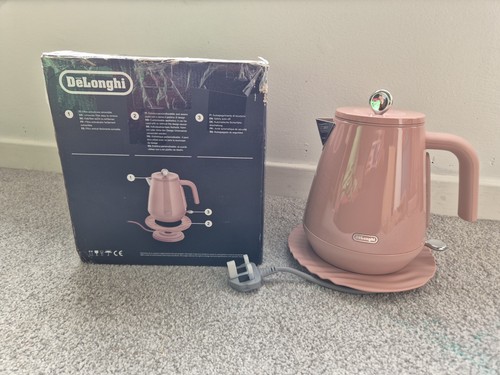 Hervidor de agua jarra De'Longhi KBY3001.PK función de ebullición rápida Eclettica 1,7 L 3000 W rosa - Imagen 1 de 4