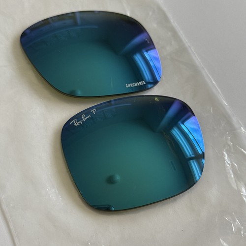 Ray Ban RB4264 Chromance polarisiert blau verspiegelt Ersatzgläser 58 mm authentisch