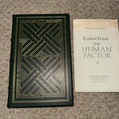 Franklin Library First Edition Society The Human Factor by Graham Greene 1978