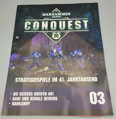 Warhammer 40K Hachette Magazin: Conquest Ausgabe 03 -- NUR HEFT --