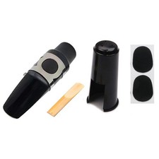 1 Set Clarinet Cap Mouthpiece Reed Nickel Metal Ligature for Alto Saxophone aa