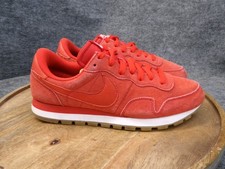 Nike Air Pegasus 83' Womens Size 10 Red White Gum Suede Retro Trainer 708078-991