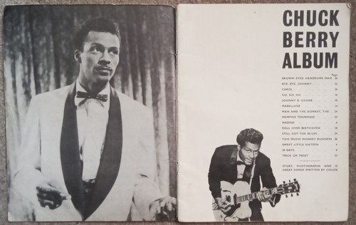 ORIGINAL 1964 PRINTED MUSIC FOR THE CHUCK BERRY ALBUM OF RHYTHM AND BLUES - Picture 2 of 4