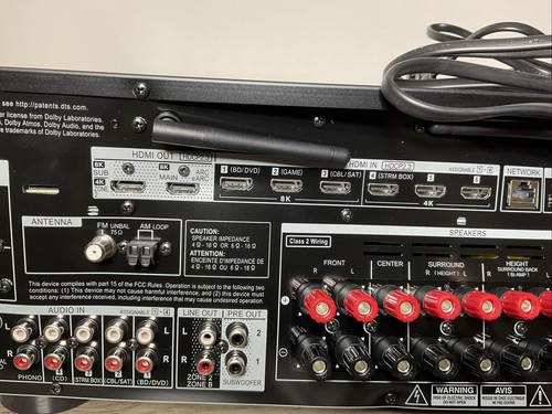 Pioneer VSX-935 7.2 Channel 80W A/V Receiver SEE DESCRIPTION - Picture 9 of 14