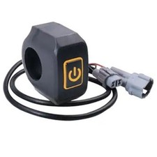 7/8" Handlebar Headlight Kill Switches, Headlight Fog Light Spot Lights Waterpro