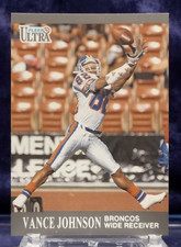 1991 Fleer Ultra #38 - Vance Johnson - Denver Broncos - Near Mint
