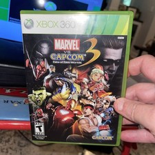 Marvel vs Capcom 3 Fate of Two Worlds (Xbox 360) Complete Tested Free Shipping