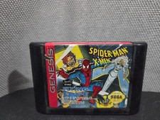 Spider-Man X-Men Arcade's Revenge Sega Genesis Original Authentic Game - Tested