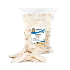 123 Treats Premium Rawhide Chips, Natural Grass Fed Dog Chews for Oral Health