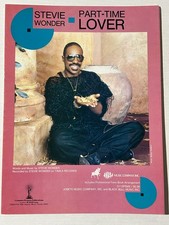 stevie wonder part time lover sheet music vintage