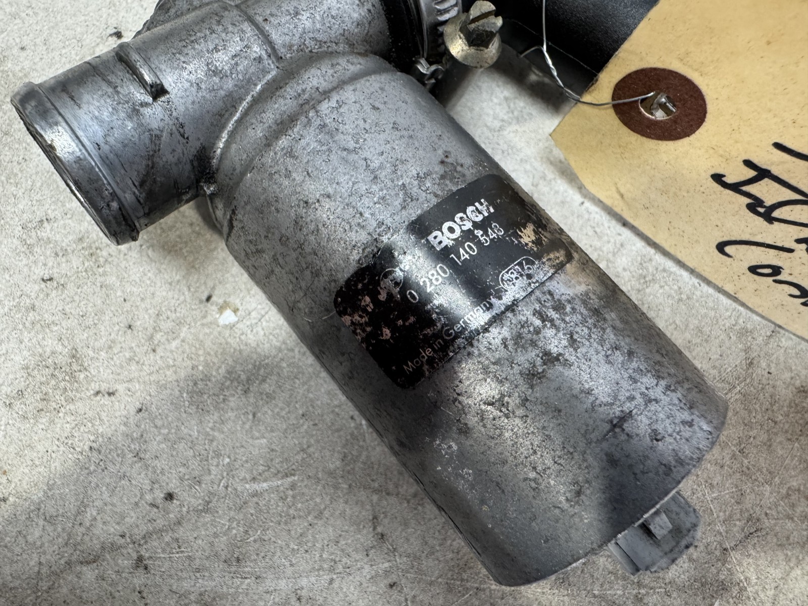 1999 FERRARI F355 CONVERTIBLE OEM U.S. LHD IDLE AIR CONTROL IAC VALVE SOLENOID